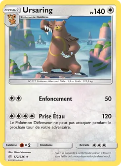 Carte Ursaring 172/236 – Éclipse Cosmique