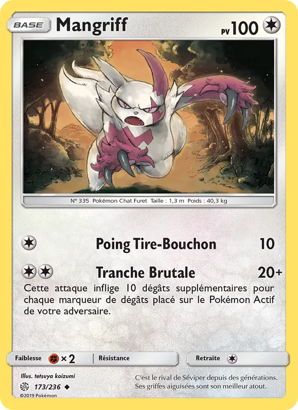 Carte Mangriff 173/236 – Éclipse Cosmique