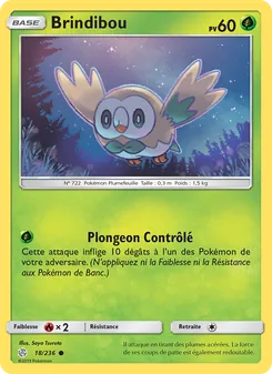 Carte Brindibou 18/236 – Éclipse Cosmique