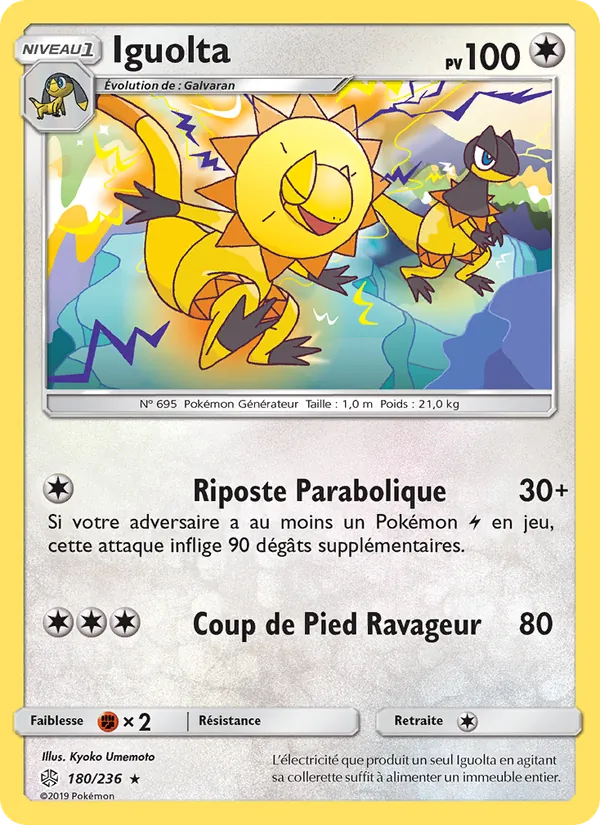 Carte Iguolta 180/236 – Éclipse Cosmique