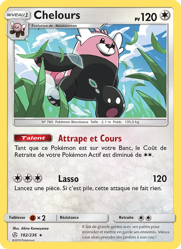 Carte Chelours 182/236 – Éclipse Cosmique
