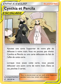 Carte Cynthia et Percila 189/236 – Éclipse Cosmique
