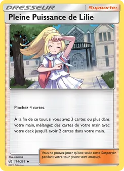 Carte Pleine Puissance de Lilie 196/236 – Éclipse Cosmique