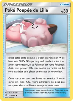 Carte Poké Poupée de Lilie 197/236 – Éclipse Cosmique