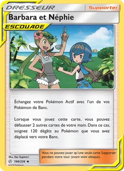 Carte Barbara et Néphie 198/236 – Éclipse Cosmique