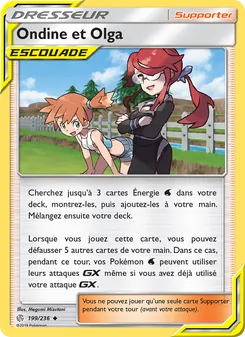 Carte Ondine et Olga 199/236 – Éclipse Cosmique