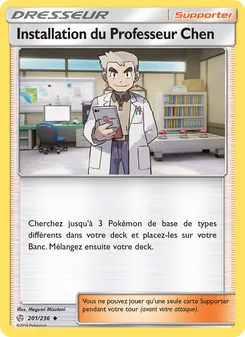 Carte Installation du Professeur Chen 201/236 – Éclipse Cosmique