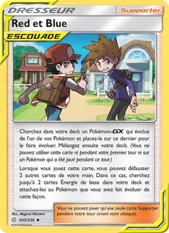 Carte Red et Blue 202/236 – Éclipse Cosmique