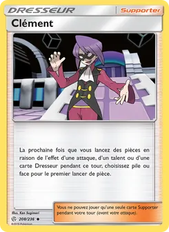 Carte Clément 208/236 – Éclipse Cosmique