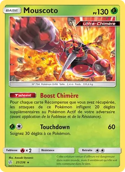 Carte Mouscoto 21/236 – Éclipse Cosmique