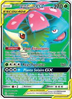 Carte Florizarre et Vipélierre GX 210/236 – Éclipse Cosmique