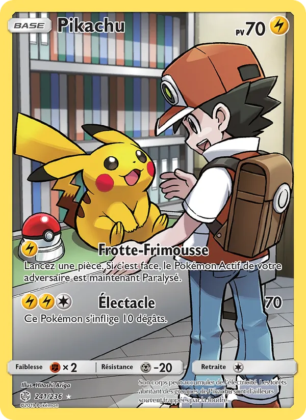 Carte Pikachu 241/236 – Éclipse Cosmique