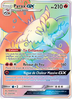 Carte Pyrax GX 252/236 – Éclipse Cosmique
