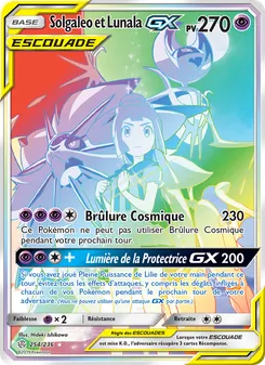 Carte Solgaleo et Lunala GX 254/236 – Éclipse Cosmique