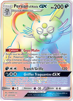 Carte Persian d’Alola GX 257/236 – Éclipse Cosmique
