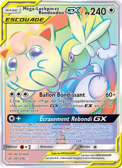 Carte Méga-Lockpin et Rondoudou GX 261/236 – Éclipse Cosmique