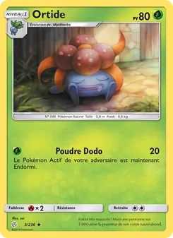 Carte Ortide 3/236 – Éclipse Cosmique
