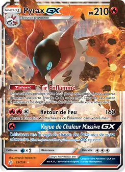 Carte Pyrax GX 35/236 – Éclipse Cosmique