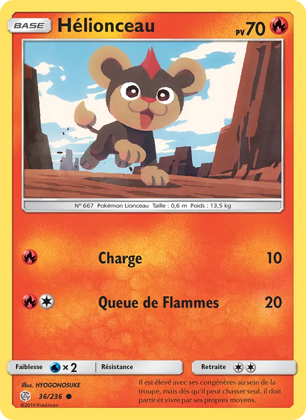Carte Hélionceau 36/236 – Éclipse Cosmique