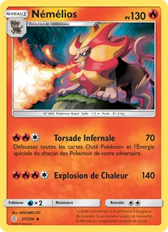 Carte Némélios 37/236 – Éclipse Cosmique