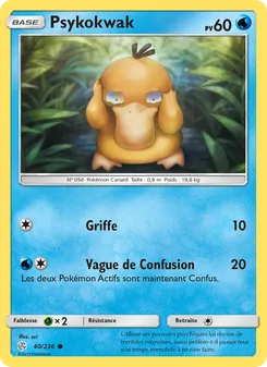 Carte Psykokwak 40/236 – Éclipse Cosmique