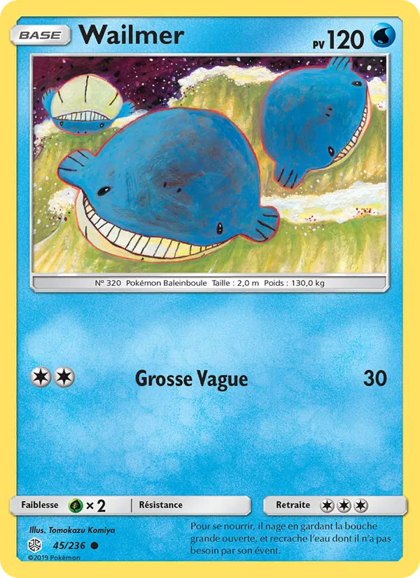Carte Wailmer 45/236 – Éclipse Cosmique