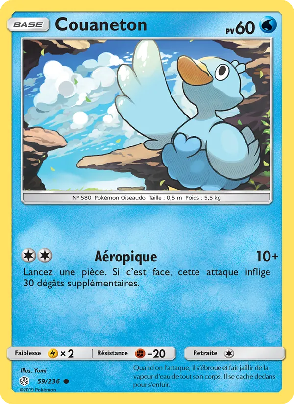 Carte Couaneton 59/236 – Éclipse Cosmique
