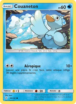 Carte Couaneton 59/236 – Éclipse Cosmique