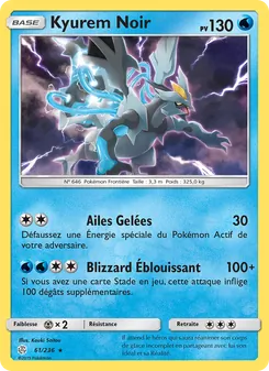 Carte Kyurem Noir 61/236 – Éclipse Cosmique