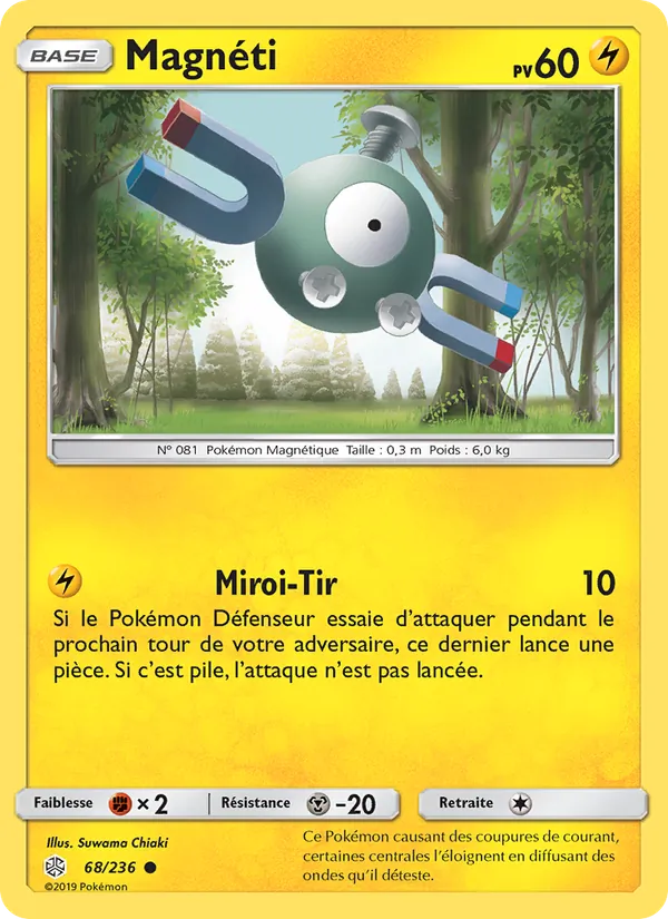 Carte Magnéti 68/236 – Éclipse Cosmique