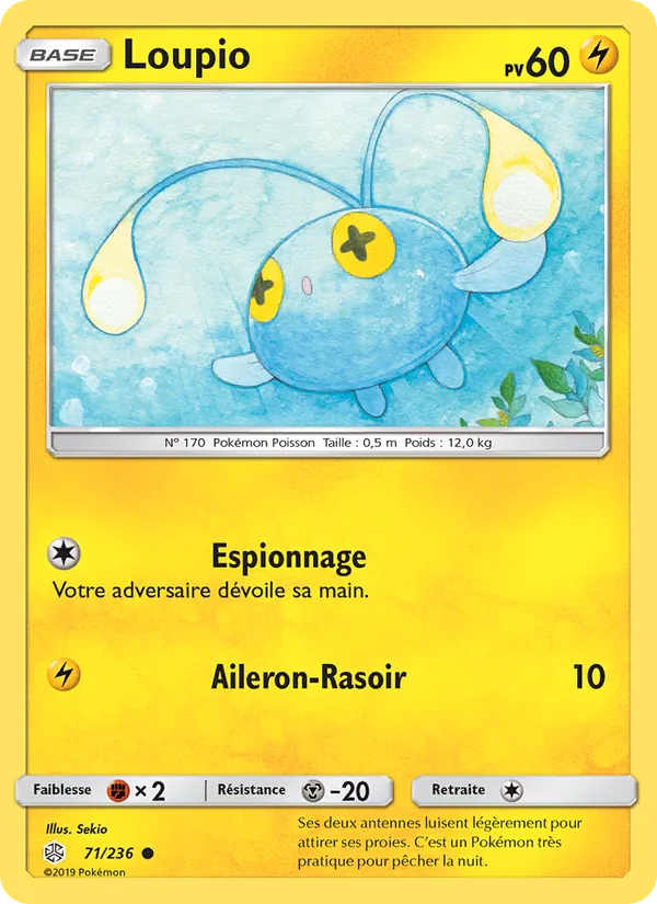 Carte Loupio 71/236 – Éclipse Cosmique