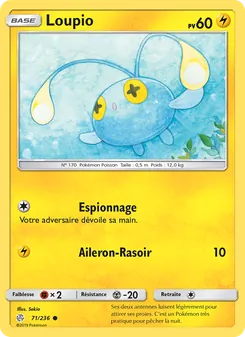 Carte Loupio 71/236 – Éclipse Cosmique