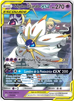 Carte Solgaleo et Lunala GX 75/236 – Éclipse Cosmique
