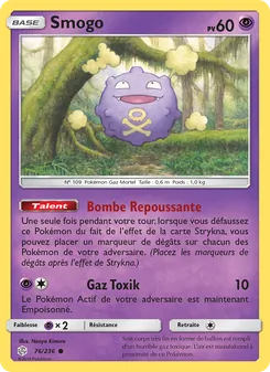 Carte Smogo 76/236 – Éclipse Cosmique