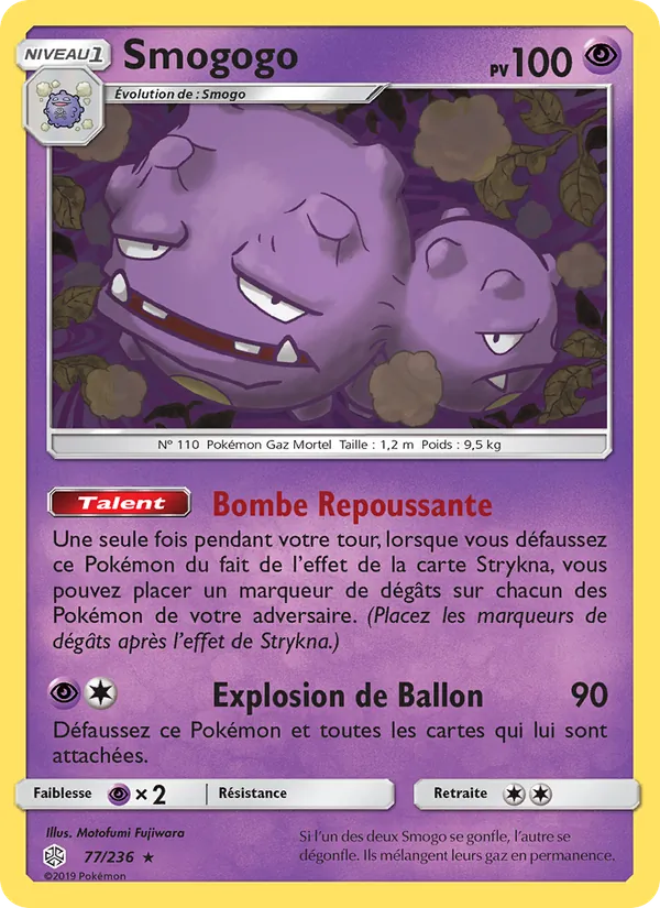 Carte Smogogo 77/236 – Éclipse Cosmique