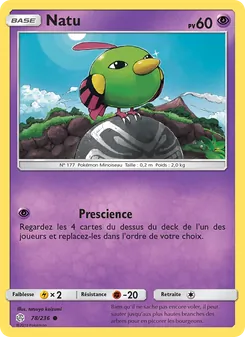 Carte Natu 78/236 – Éclipse Cosmique
