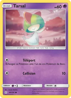 Carte Tarsal 80/236 – Éclipse Cosmique