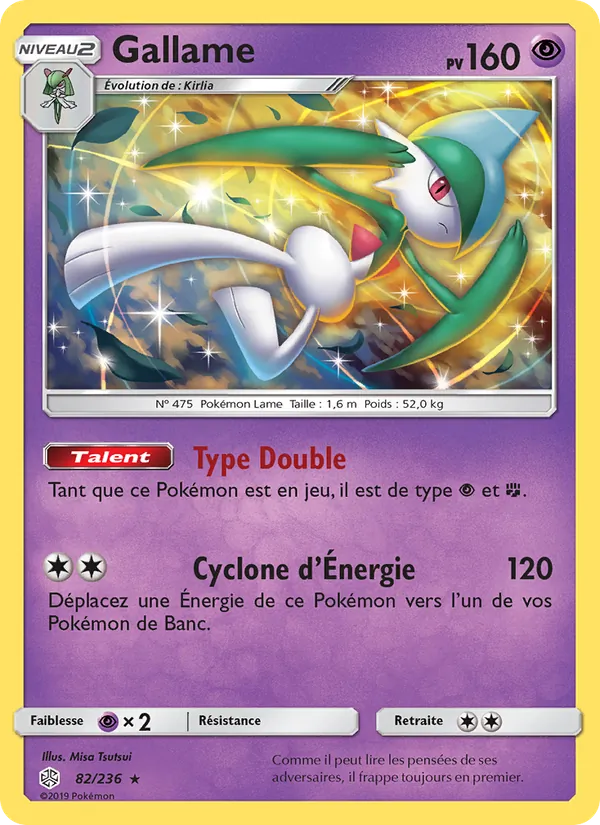 Carte Gallame 82/236 – Éclipse Cosmique
