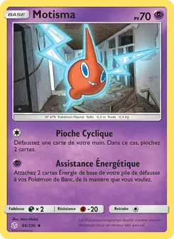 Carte Motisma 86/236 – Éclipse Cosmique