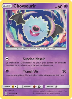 Carte Chovsourir 87/236 – Éclipse Cosmique
