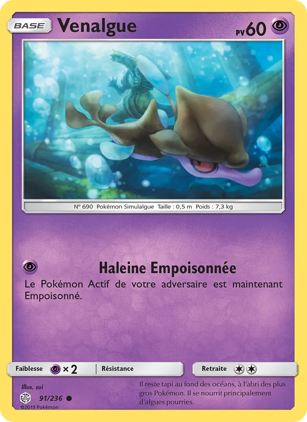 Carte Venalgue 91/236 – Éclipse Cosmique