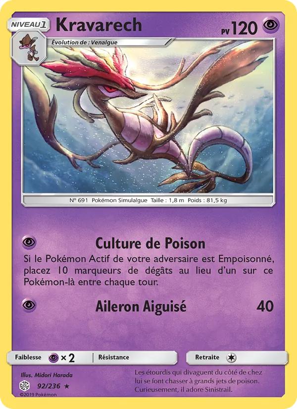 Carte Kravarech 92/236 – Éclipse Cosmique