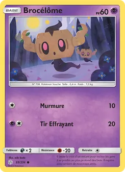 Carte Brocélôme 93/236 – Éclipse Cosmique