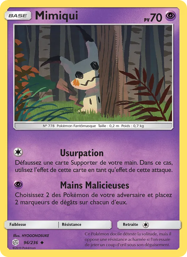Carte Mimiqui 96/236 – Éclipse Cosmique