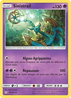 Carte Sinistrail 98/236 – Éclipse Cosmique
