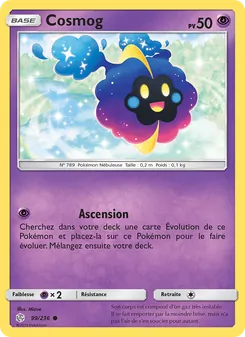 Carte Cosmog 99/236 – Éclipse Cosmique