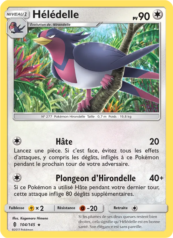 Carte Hélédelle 104/145 – Gardiens Ascendants
