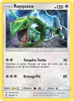 Carte Rayquaza 106/145 – Gardiens Ascendants