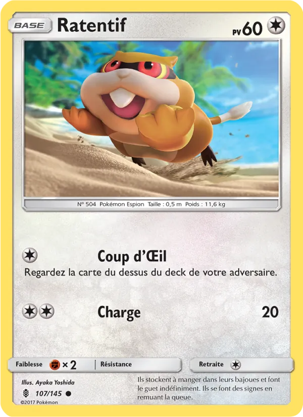 Carte Ratentif 107/145 – Gardiens Ascendants