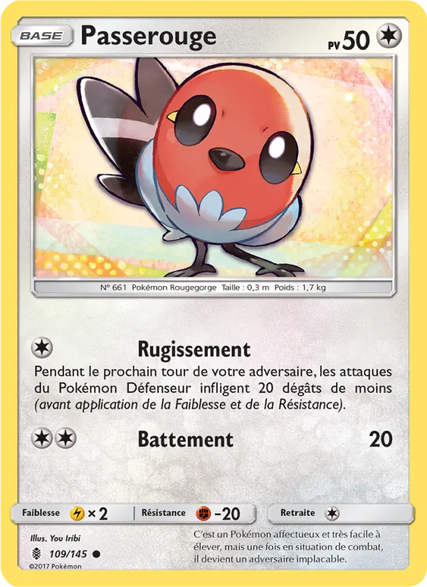 Carte Passerouge 109/145 – Gardiens Ascendants